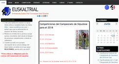 Desktop Screenshot of euskaltrial.org