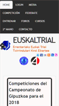 Mobile Screenshot of euskaltrial.org